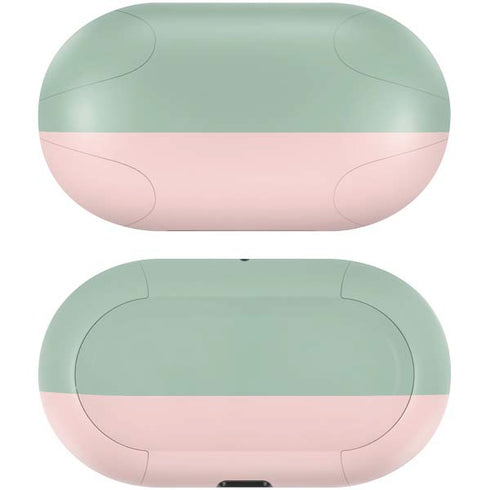 Striped Spring Colors Galaxy Buds Skin