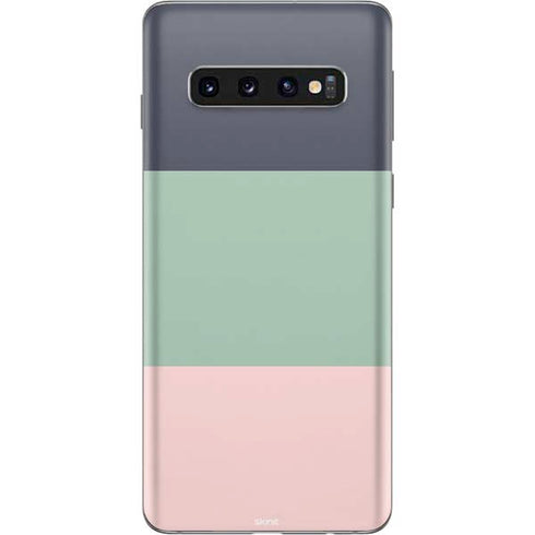 Striped Spring Colors Galaxy S10 Skin
