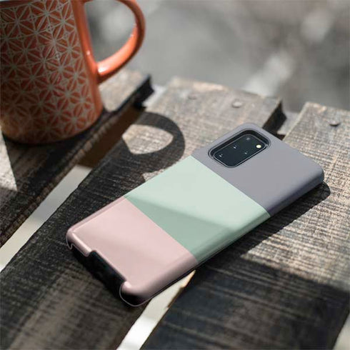 Striped Spring Colors Galaxy S20 Plus Pro Case