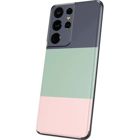 Striped Spring Colors Galaxy S21 Ultra 5G Skin