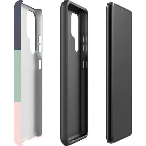 Striped Spring Colors Galaxy S22 Ultra Pro Case