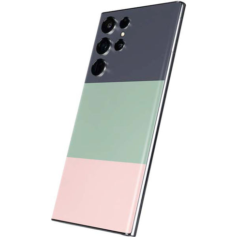 Striped Spring Colors Galaxy S22 Ultra Skin