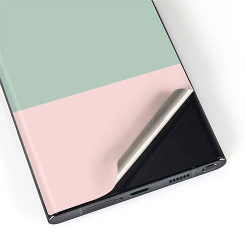 Striped Spring Colors Galaxy S22 Ultra Skin