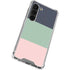 Striped Spring Colors Galaxy S23 Clear Case