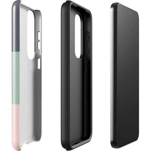 Striped Spring Colors Galaxy S23 Plus Pro Case