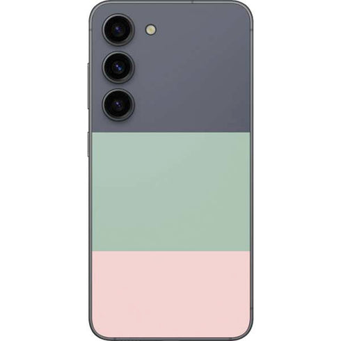 Striped Spring Colors Galaxy S23 Skin