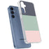 Striped Spring Colors Galaxy S24 Clear Case