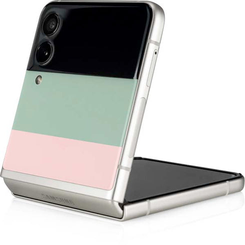 Striped Spring Colors Galaxy Z Flip4 5G Skin