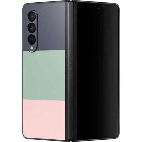 Striped Spring Colors Galaxy Z Fold3 5G Skin