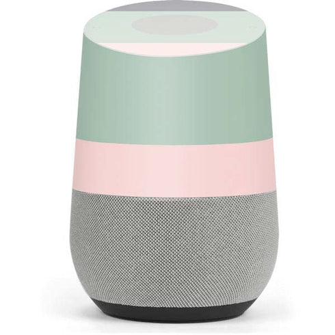 Striped Spring Colors Google Home Skin