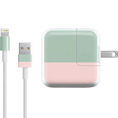 Striped Spring Colors iPad Charger (10W USB) Skin