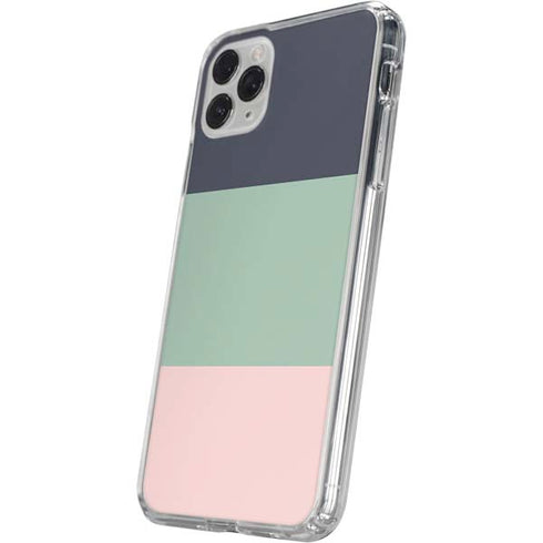 Striped Spring Colors iPhone 11 Pro Clear Case
