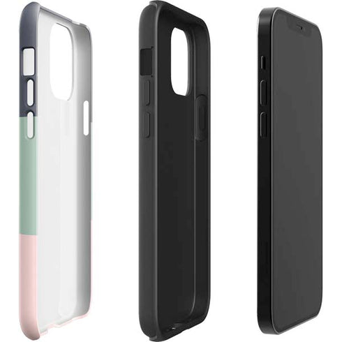 Striped Spring Colors iPhone 12 Impact Case