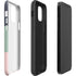 Striped Spring Colors iPhone 12 Impact Case
