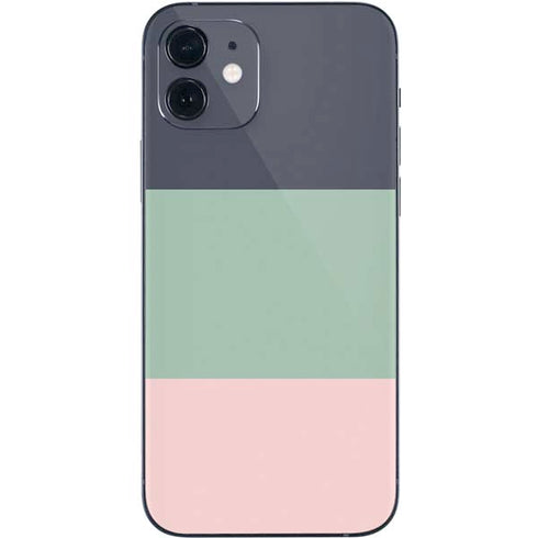 Striped Spring Colors iPhone 12 Mini Skin