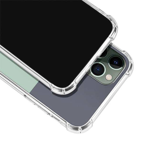 Striped Spring Colors iPhone 12 Pro Max Clear Case