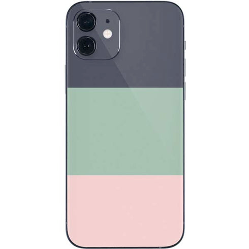 Striped Spring Colors iPhone 12 Skin