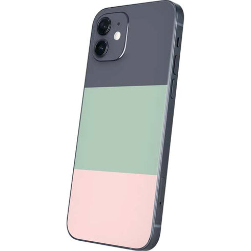 Striped Spring Colors iPhone 12 Skin