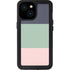 Striped Spring Colors iPhone 13 Mini Waterproof Case