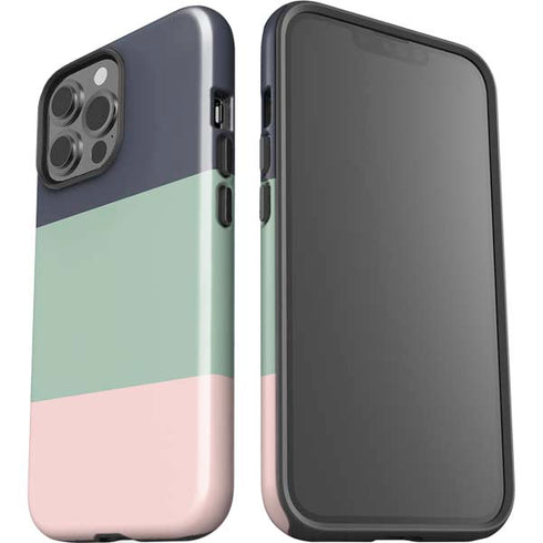 Striped Spring Colors iPhone 13 Pro Max Impact Case