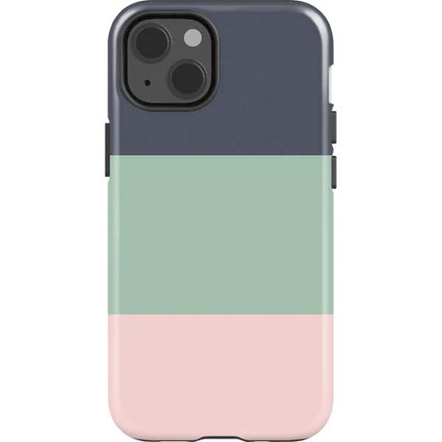 Striped Spring Colors iPhone 15 Impact Case