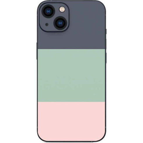 Striped Spring Colors iPhone 14 Plus Skin