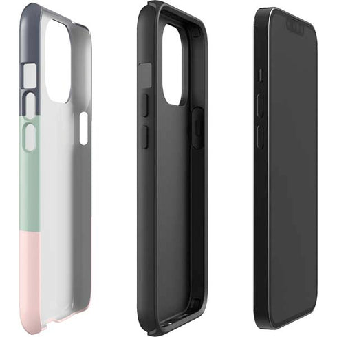 Striped Spring Colors iPhone 15 Pro Max Impact Case