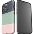 Striped Spring Colors iPhone 14 Pro Max Impact Case