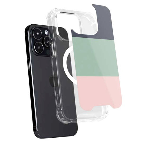 Striped Spring Colors iPhone 14 Pro Max MagSafe Case