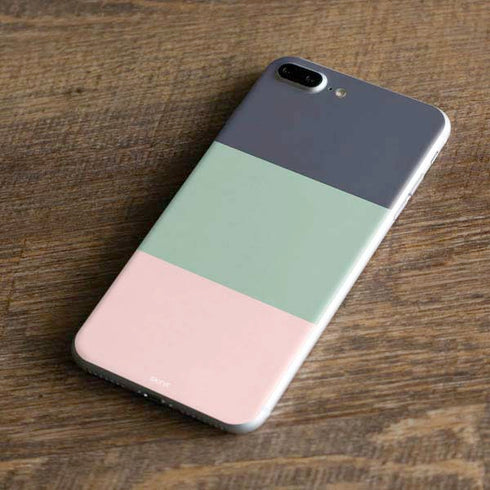 Striped Spring Colors iPhone 8 Plus Skin
