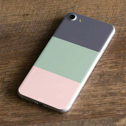 Striped Spring Colors iPhone 8 Skin