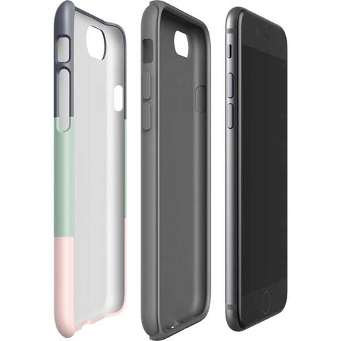Striped Spring Colors iPhone SE (2nd & 3rd Gen) Pro Case