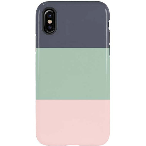 Striped Spring Colors iPhone X Pro Case