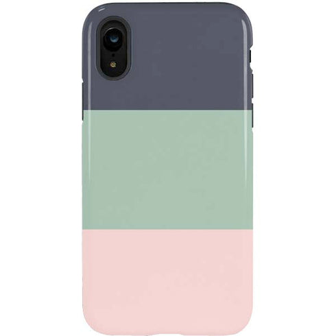 Striped Spring Colors iPhone XR Pro Case