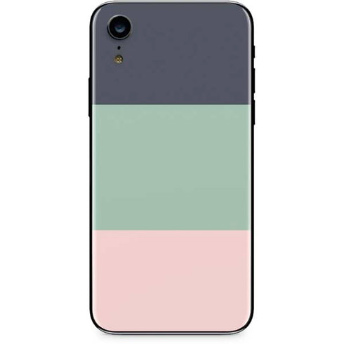 Striped Spring Colors iPhone XR Skin