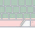 Striped Spring Colors Magic Keyboard Skin