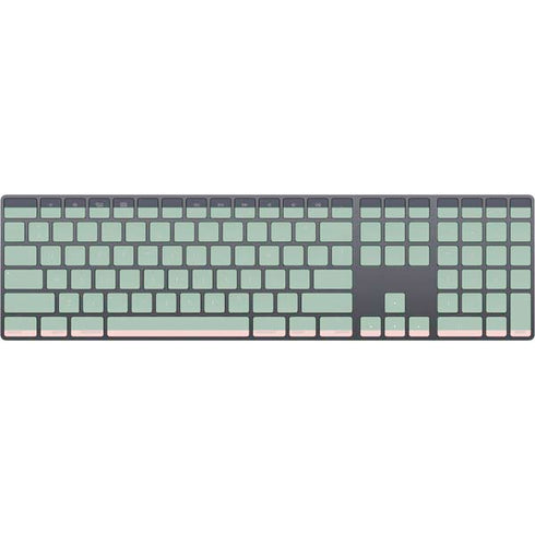 Striped Spring Colors Magic Keyboard with Numeric Keypad Skin