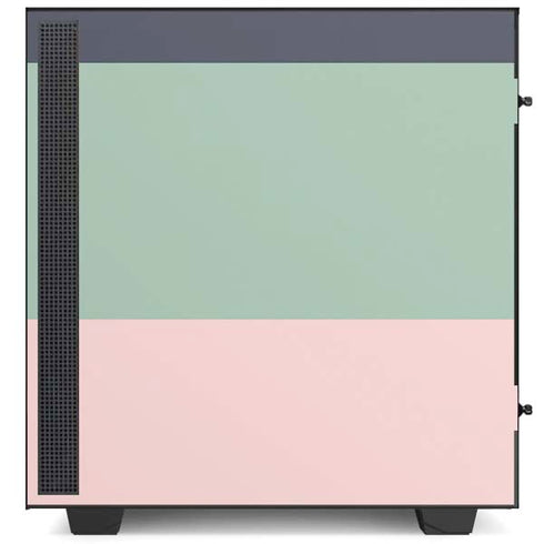 Striped Spring Colors NZXT H510 Compact ATX Mid-Tower Case Skin
