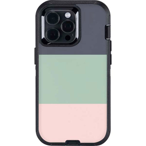 Striped Spring Colors Otterbox Defender iPhone Skin