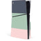 Striped Spring Colors PS5 Slim Disk Console Skin