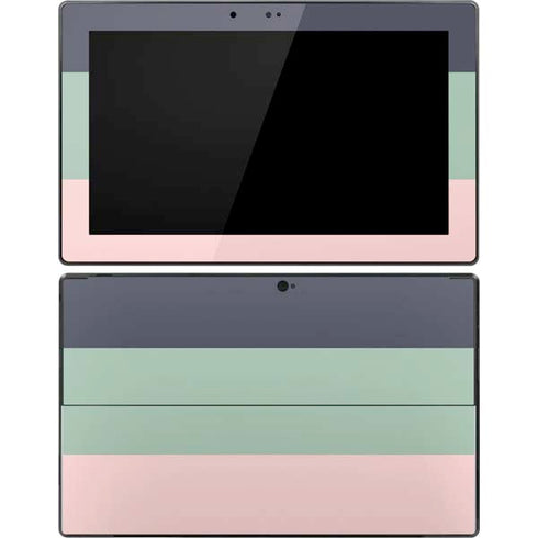 Striped Spring Colors Surface Pro Tablet Skin