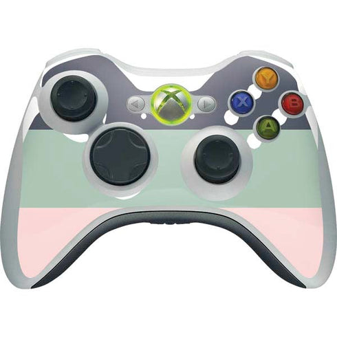 Striped Spring Colors Xbox 360 Wireless Controller Skin