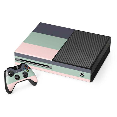 Striped Spring Colors Xbox One Console and Controller Bundle Skin
