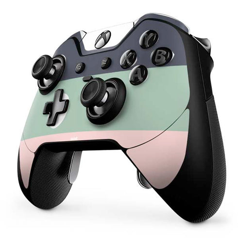 Striped Spring Colors Xbox One Elite Controller Skin