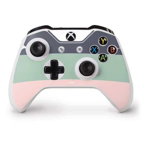 Striped Spring Colors Xbox One S Controller Skin