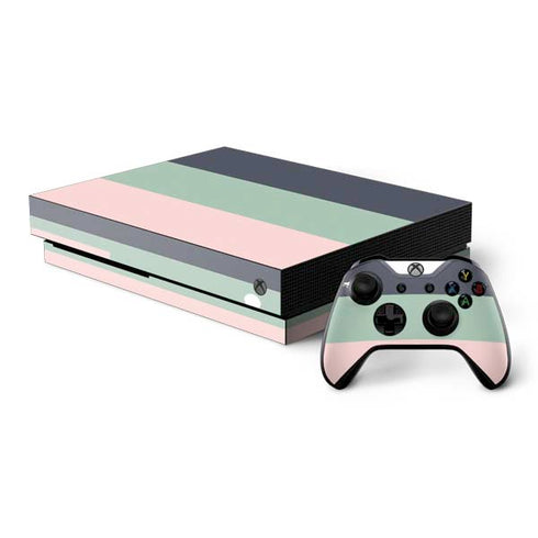 Striped Spring Colors Xbox One X Bundle Skin