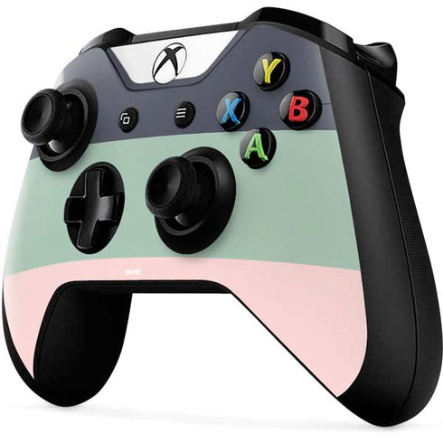Striped Spring Colors Xbox One X Controller Skin