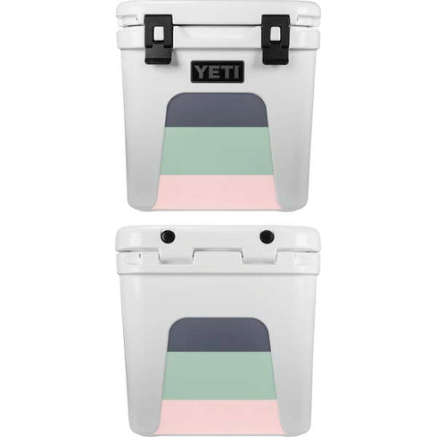 Striped Spring Colors YETI Roadie 24 Hard Cooler Skin