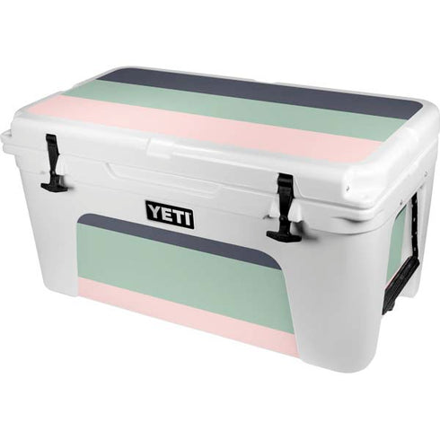 Striped Spring Colors YETI Tundra 65 Hard Cooler Skin