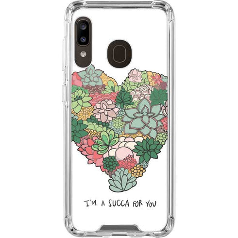 Succa For You Galaxy A30 Clear Case